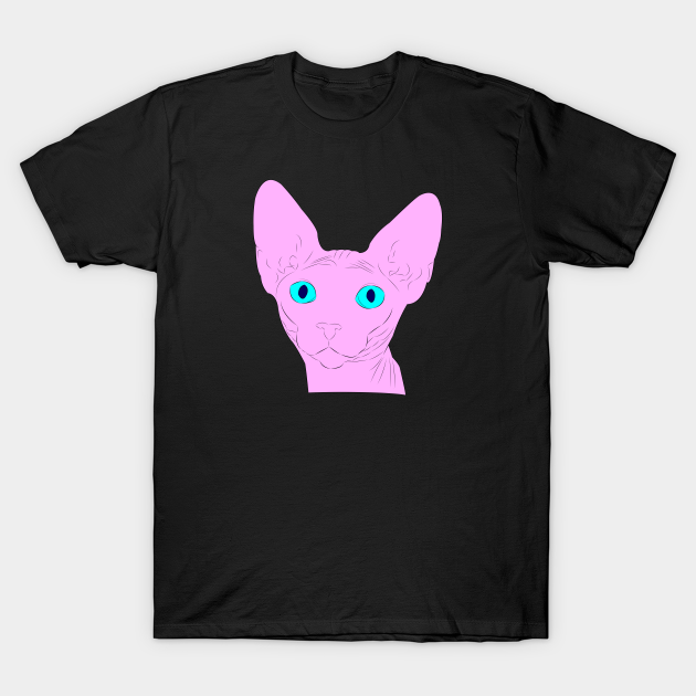 Discover Pink Sphynx Cat - Sphynx Cat - T-Shirt