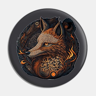 Inari Ōkami, God of Foxes Pin