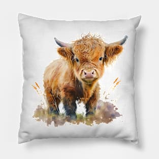 Embrace the Highland Spirit Pillow