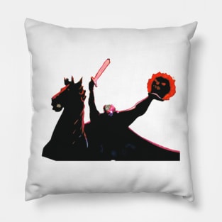 Headless horseman rider Pillow