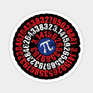 Distressed Original Captain Pi Magnet