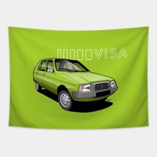 Mk1 Visa transparent illustration Tapestry