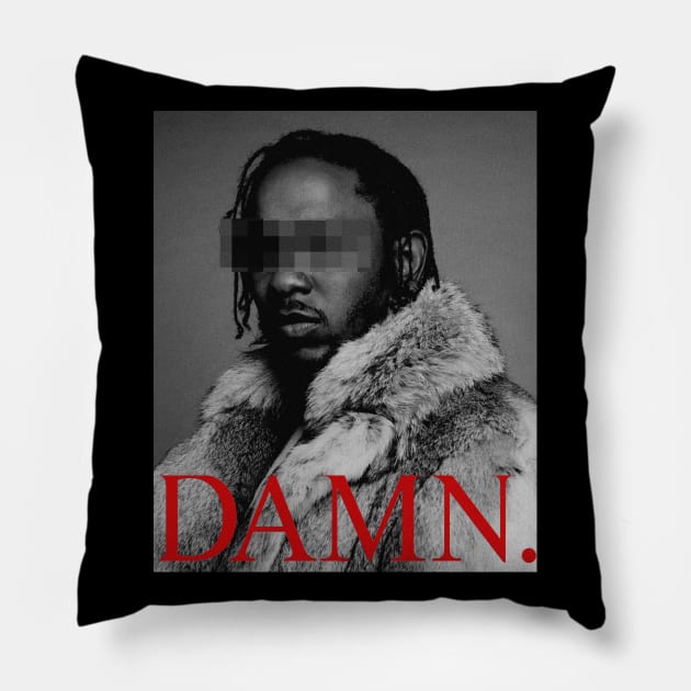 Kendrick Lamar Pillow by RoanVerwerft