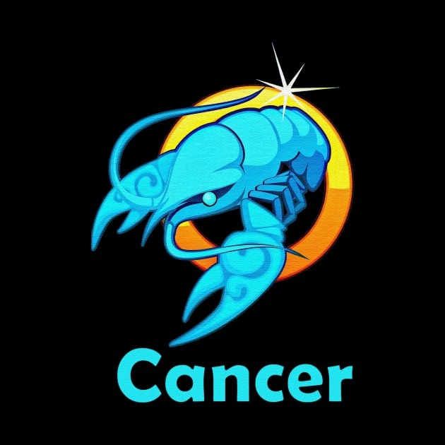 Cancer zodiac sign by tonkashirts