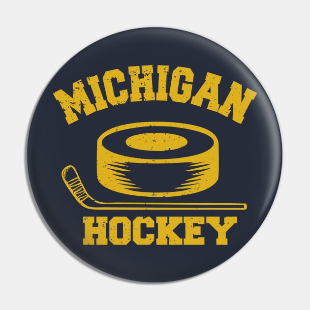 Michigan Hockey Pin by Pablo_jkson