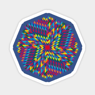 Wish Fulfillment Mandala Wish Granting Mandala Magnet