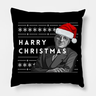 Holiday Sweater: President Truman: "Harry Christmas" Pillow