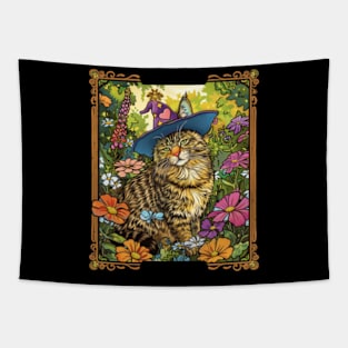 Cat Tarot Meow Magic Unleashed Tapestry