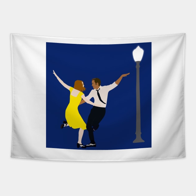 La La Land Tapestry by ClaraMceneff