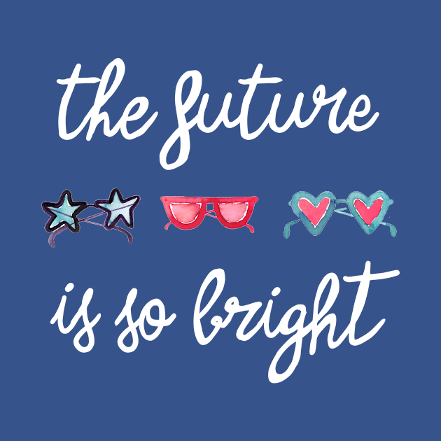 Disover The Future Is Bright Tank Top