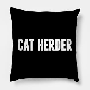 Cat Herder Pillow