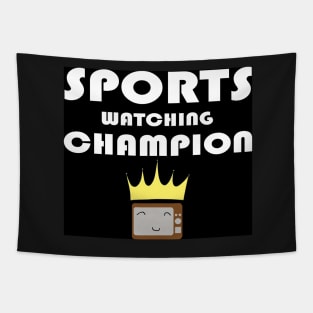 Sports Watching Champion Tapestry