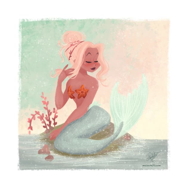 Mini Mermaid Design B by MeikeARTS