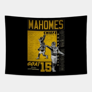 Goat Mahomes Tapestry