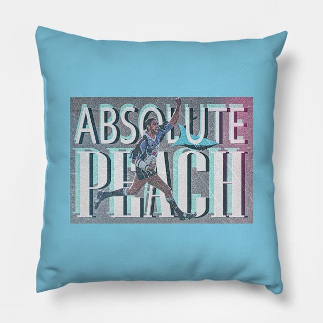 David Peachey - ABSOLUTE PEACH! Pillow by OG Ballers