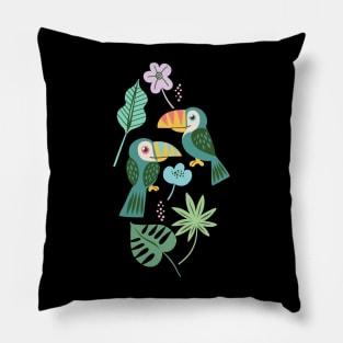 Toucan Jungle Pillow