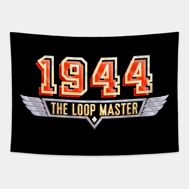 Mod.1 Arcade 1944 The Loop Master Flight Fighter Video Game Tapestry by parashop