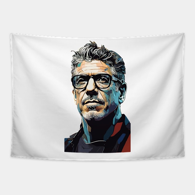 anthony bourdain - WPAP Tapestry by HocheolRyu