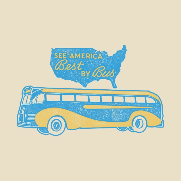 See America Best By Bus by TouristTrash