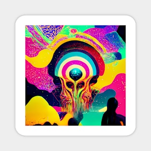 Psychedelic Artwork #1 Magnet