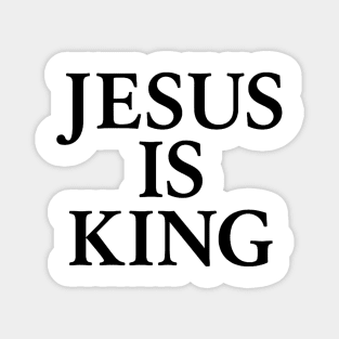 Jesus Is King Christian Gift Magnet
