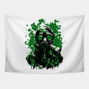 Gas mask Tapestry