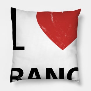 I Heart Trance - White Pillow