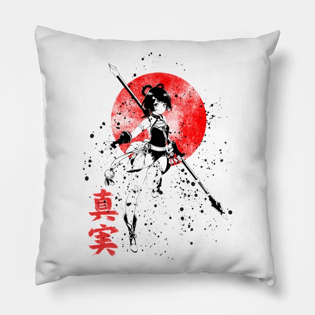 Oni 36 Pillow by ZuleYang22