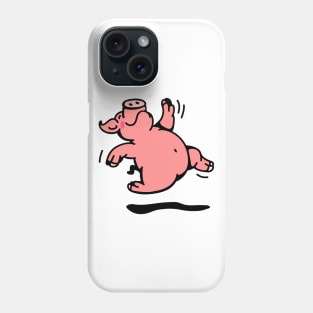 Happy dancing Pig Phone Case