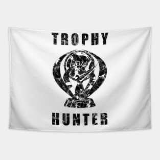 Trophy Hunter Black Distressed Tapestry