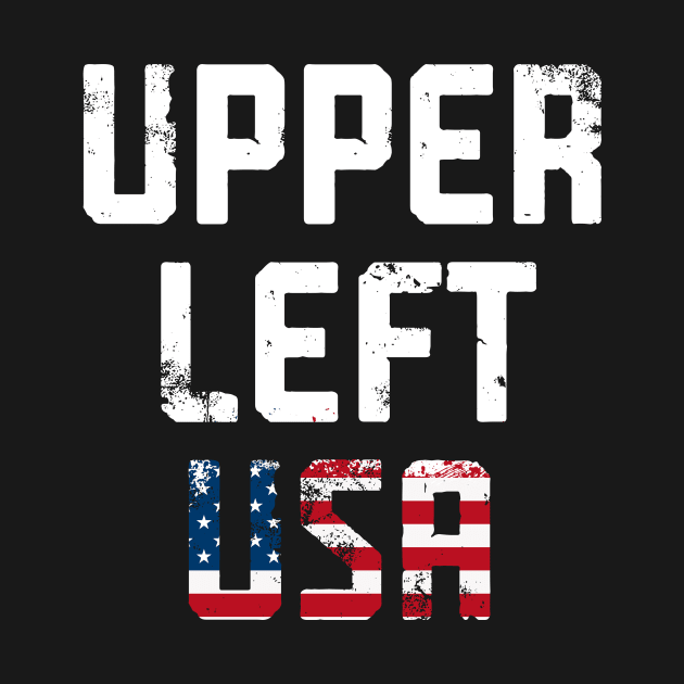 Upper Left USA by TeeAMS