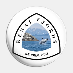 Kenai Fjords National Park trail marker Pin