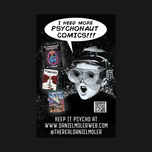 Psychonaut Comics by Daniel Moler