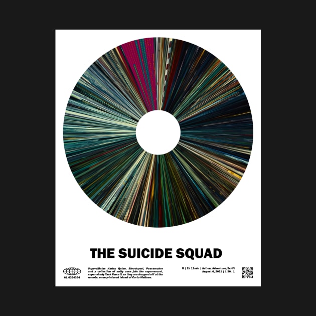 minimal_The Suicide Squad Warp Barcode Movie by silver-light