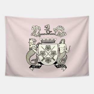 Mermaid coat of arms Tapestry