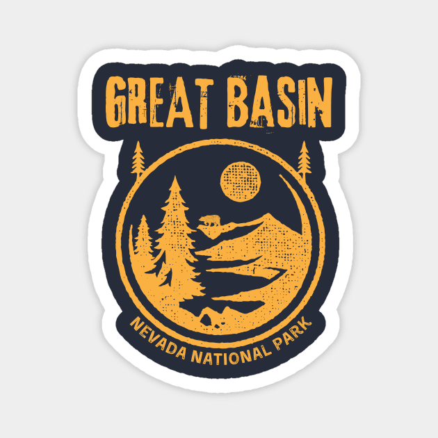 Great Basin National Park Nevada Magnet by soulfulprintss8