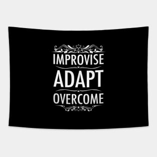 Improvise Adapt Overcome Tapestry