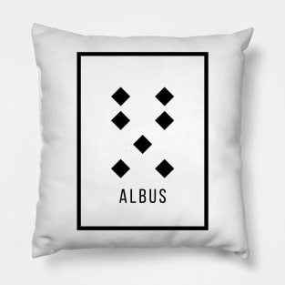 Albus Geomantic Figure Pillow