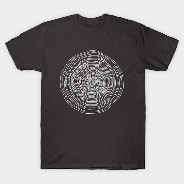 Tree Rings - Nature - T-Shirt
