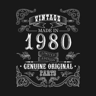 41 Year Old, Limited Edition | Vintage 1980 Birthday Gift T-Shirt