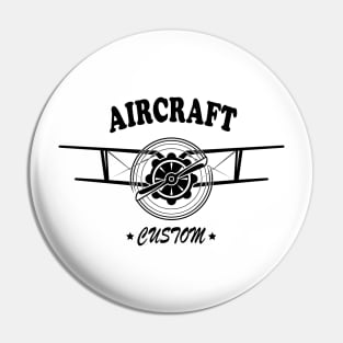 CUSTOM AIRCRAFT T-SHIRT Pin