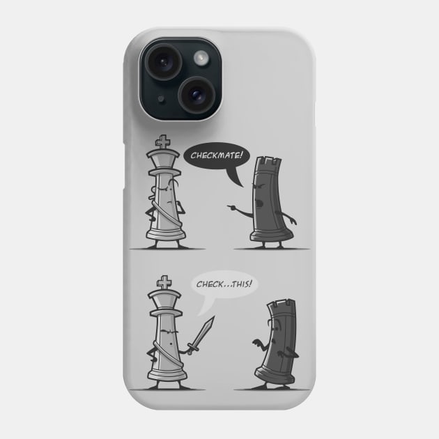 Checkmate Phone Case by Naolito