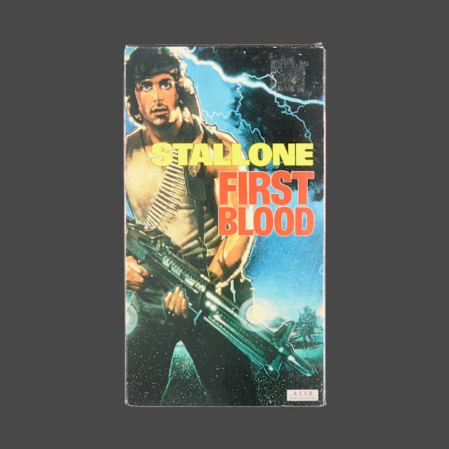 Rambo First Blood VHS by Ultimate Action Movie Club