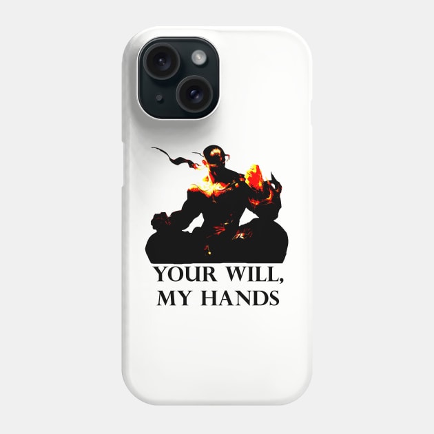 Your Will, My Hands Phone Case by MandalaHaze