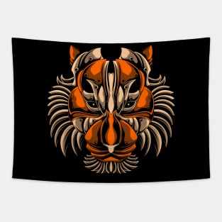 iron tiger Tapestry
