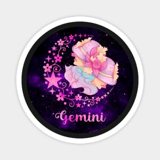 Gemini Zodiac Sign Horoscope Magnet