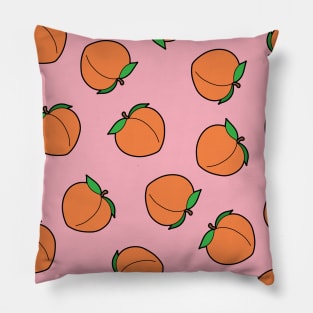 Peach pattern Pillow