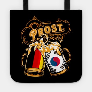 Oktoberfest Wiesn Prost Deutschland - Korea Tshirt Tote