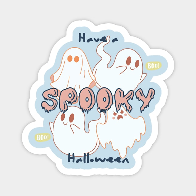 Have a Spooky Halloween Magnet by Creativity Haven