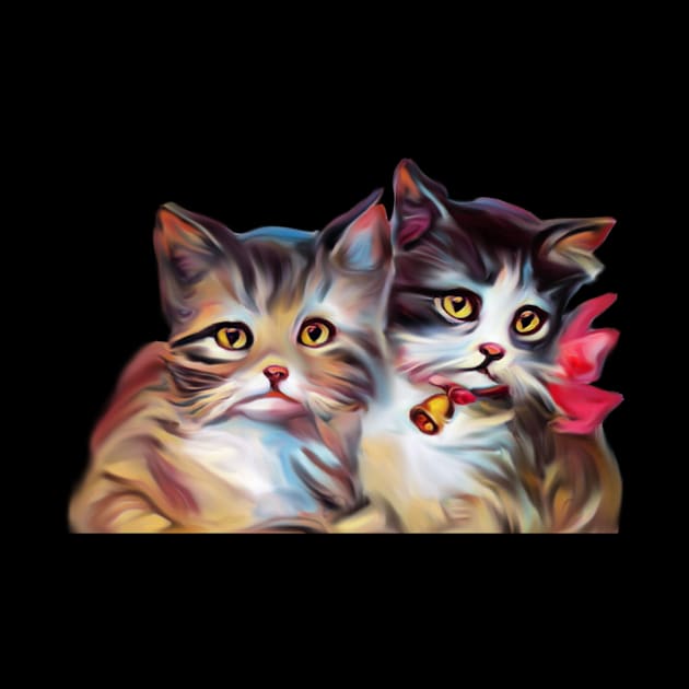 Two lovely cats by Dope_Design